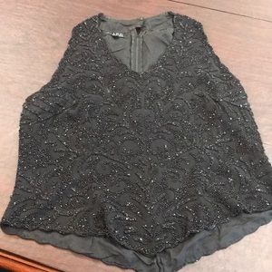 Beaded evening top